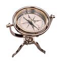 Old Modern Handicrafts Gimbaled Compass on tristand ND009